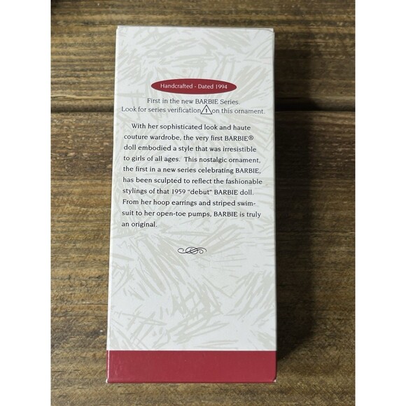 4 Collectible Hallmark Keepsake Barbie Christmas Ornaments w/ Original Box - Picture 4 of 16